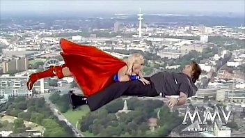90s porn with superwomen fucking mid air